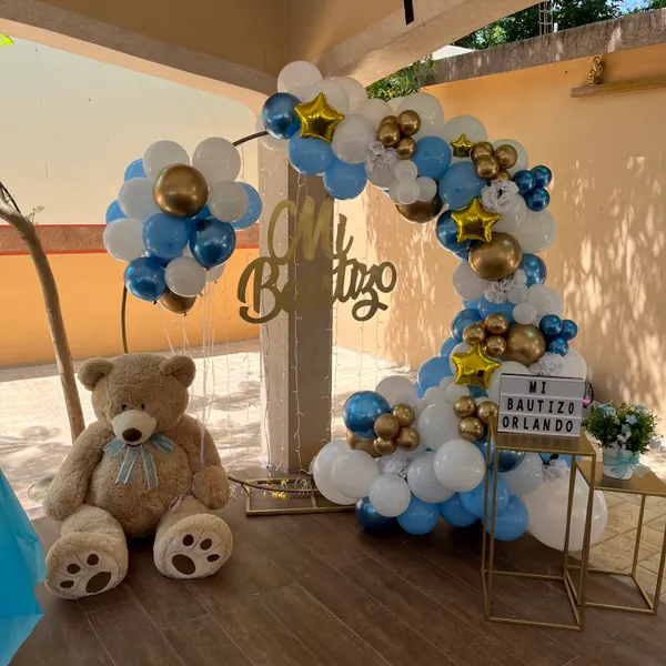 Aro decorado de Hip Hip Balloons