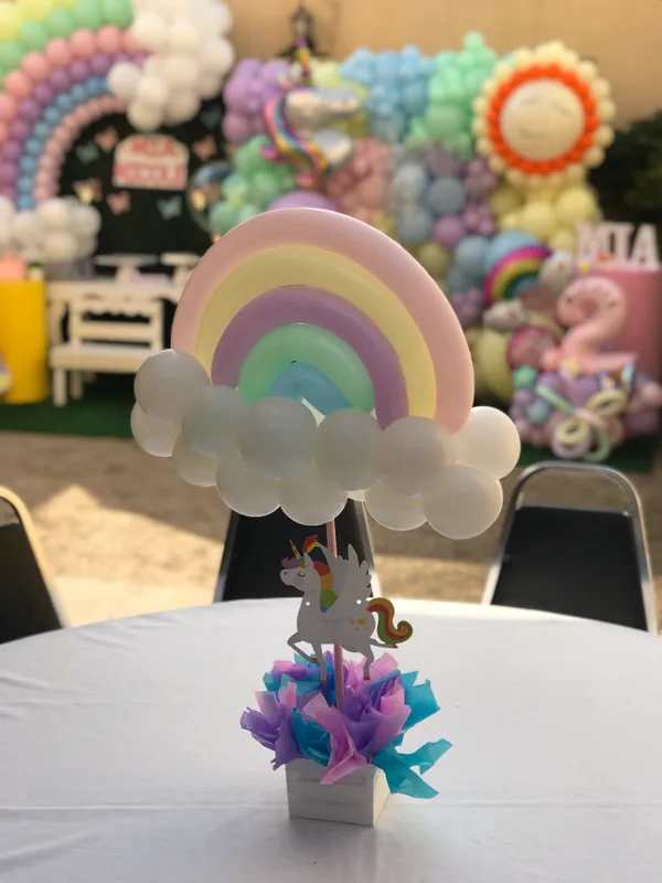 Centros de mesa de Hip Hip Balloons