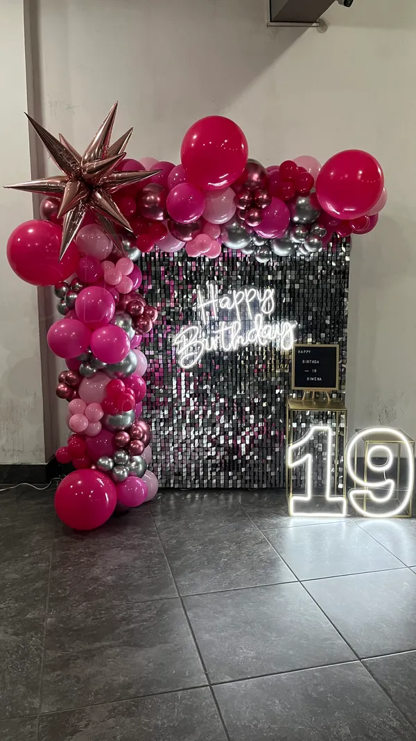 Shimmer wall de Hip Hip Balloons